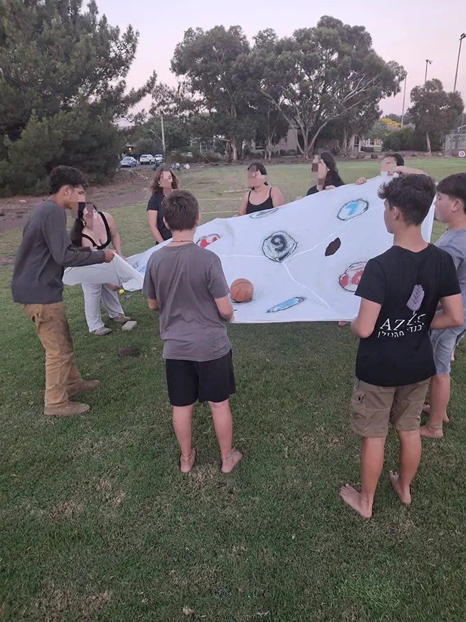 Youth Team Building Workshop in Northern Israel 56